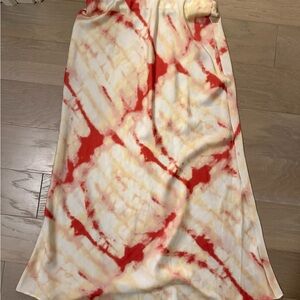 Lush Tie-Dye Midi Skirt
